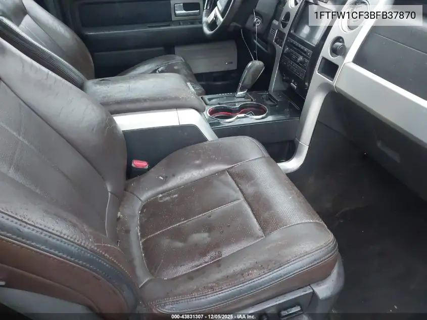1FTFW1CF3BFB37870 2011 Ford F-150 Platinum