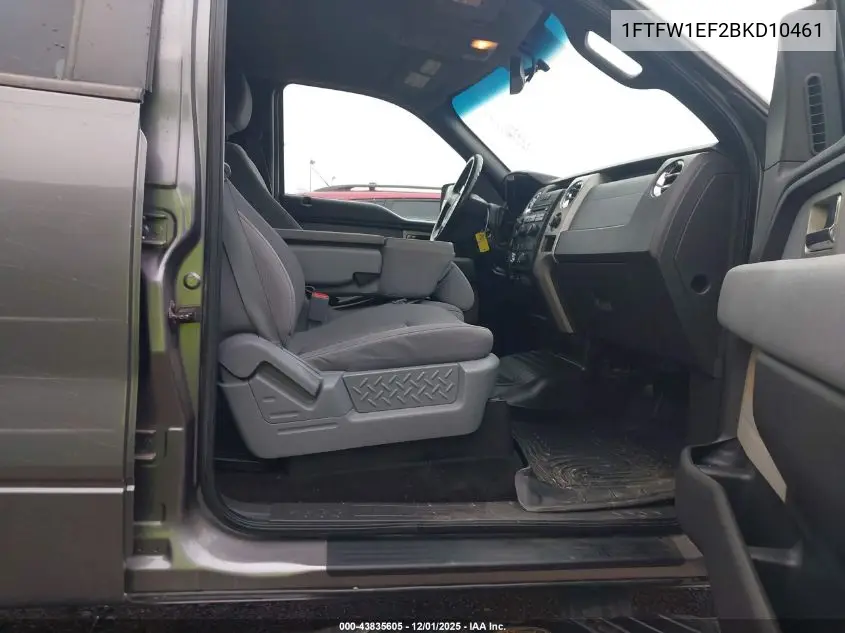 1FTFW1EF2BKD10461 2011 Ford F-150 Xlt