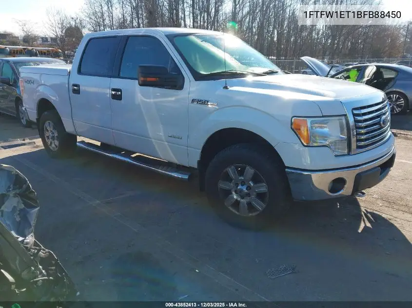 1FTFW1ET1BFB88450 2011 Ford F-150 Xlt