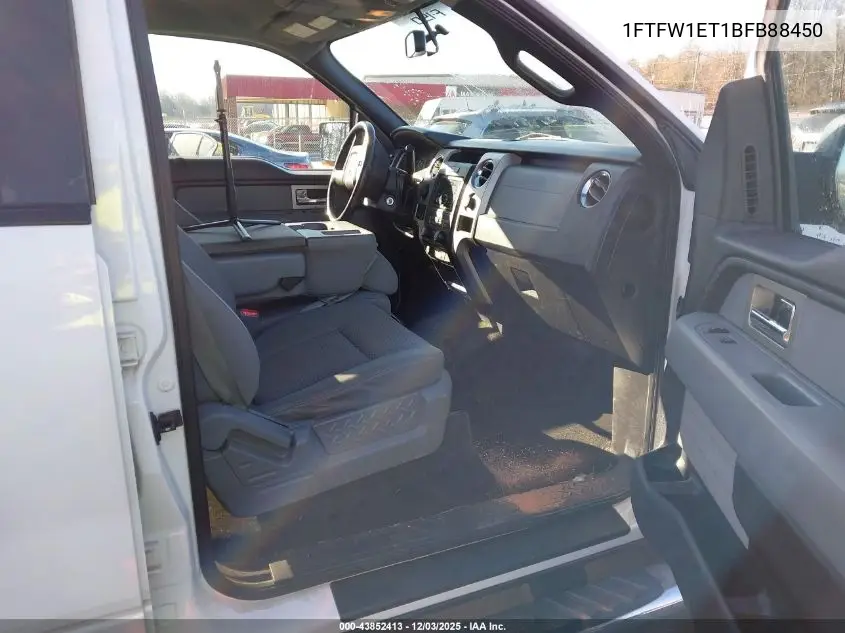 1FTFW1ET1BFB88450 2011 Ford F-150 Xlt