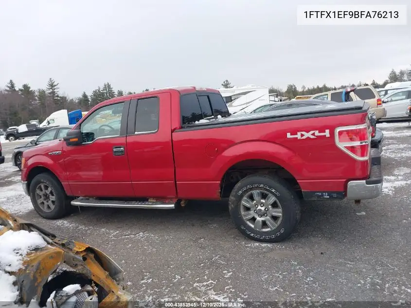 1FTFX1EF9BFA76213 2011 Ford F-150 Xlt