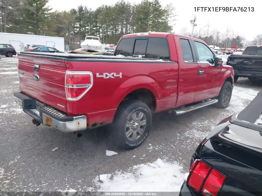 1FTFX1EF9BFA76213 2011 Ford F-150 Xlt