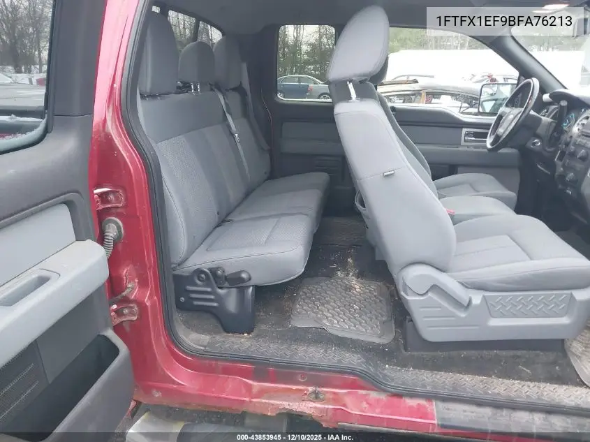 1FTFX1EF9BFA76213 2011 Ford F-150 Xlt