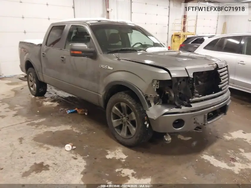 1FTFW1EFXBFC71918 2011 Ford F-150 Fx4