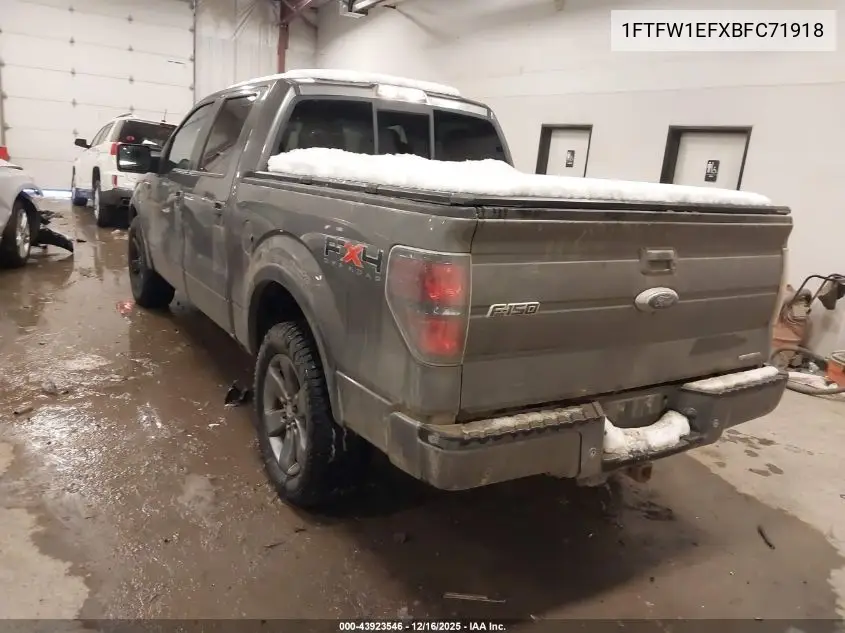 1FTFW1EFXBFC71918 2011 Ford F-150 Fx4