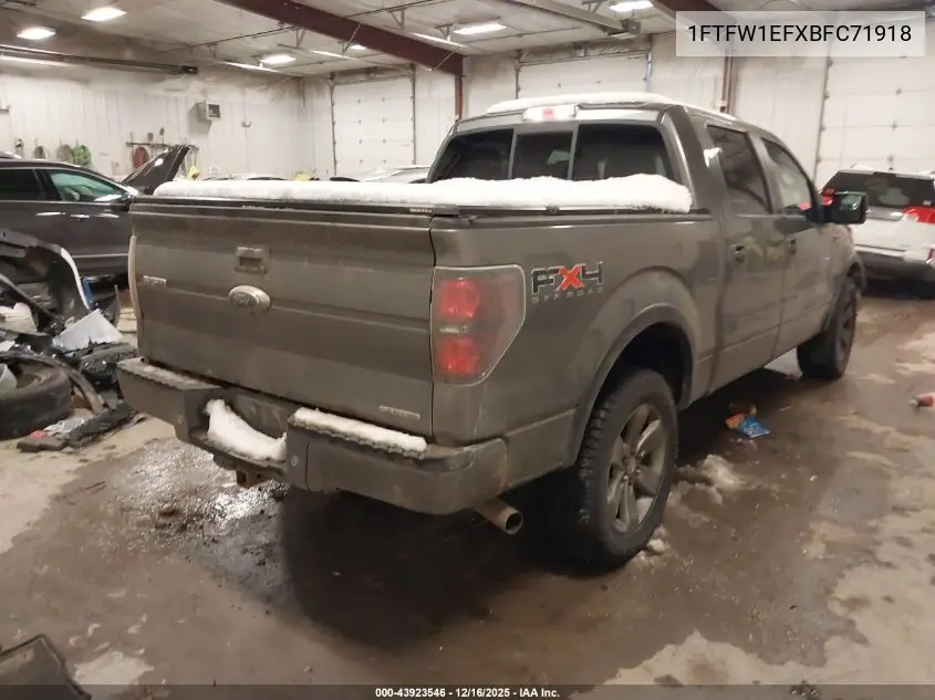 1FTFW1EFXBFC71918 2011 Ford F-150 Fx4