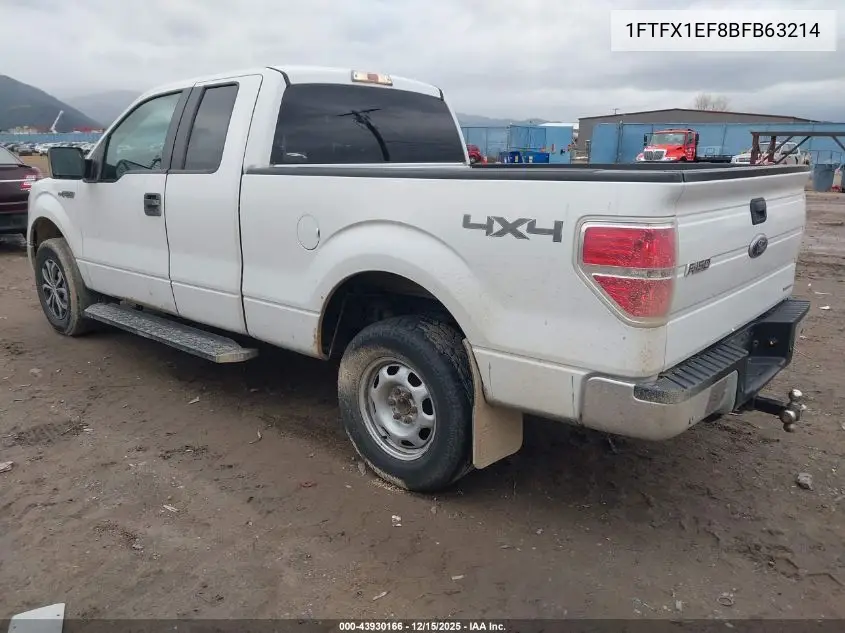 1FTFX1EF8BFB63214 2011 Ford F-150 Xlt