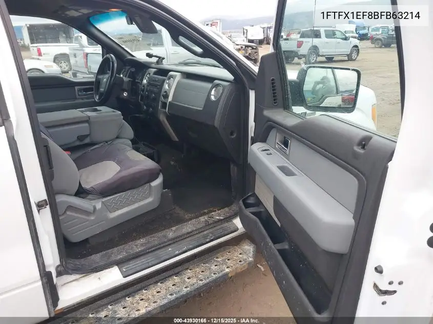1FTFX1EF8BFB63214 2011 Ford F-150 Xlt