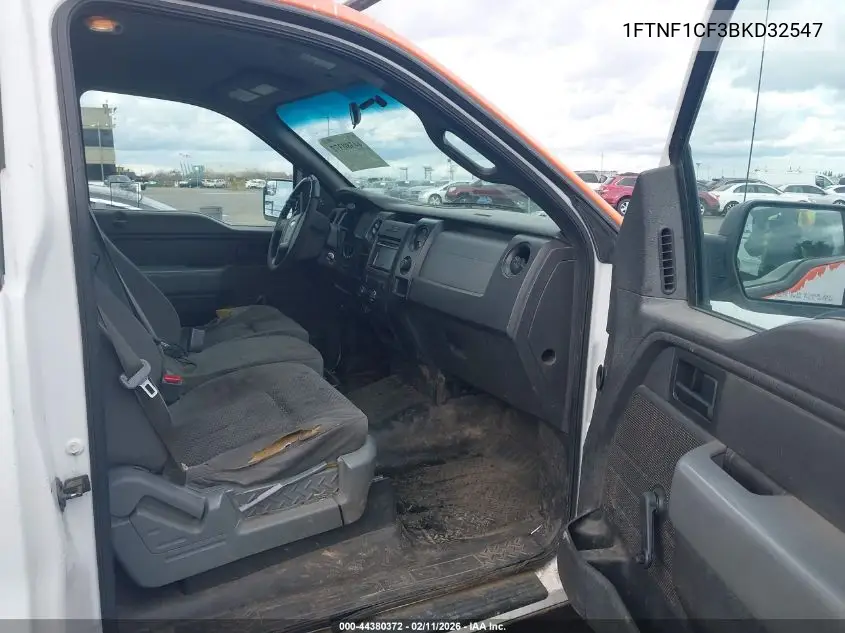 1FTNF1CF3BKD32547 2011 Ford F-150 Xl