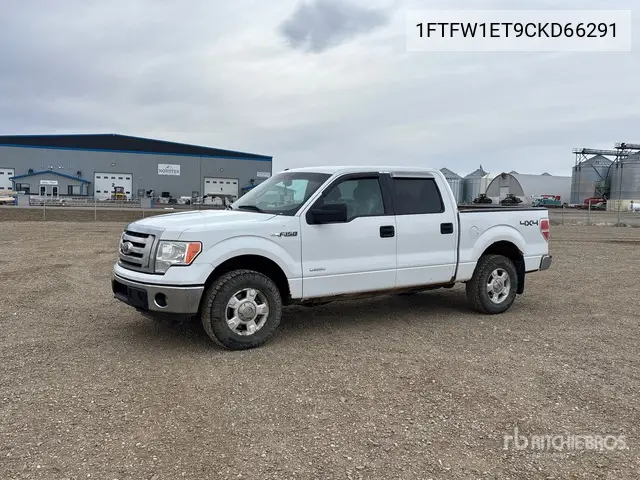 1FTFW1ET9CKD66291 2012 Ford F-150 2012 Ford F-150 Xlt 4X4 Crew Cab Pickup (Inoperable)