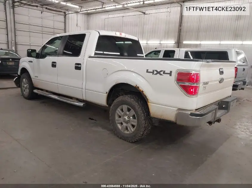 1FTFW1ET4CKE23092 2012 Ford F-150 Xlt