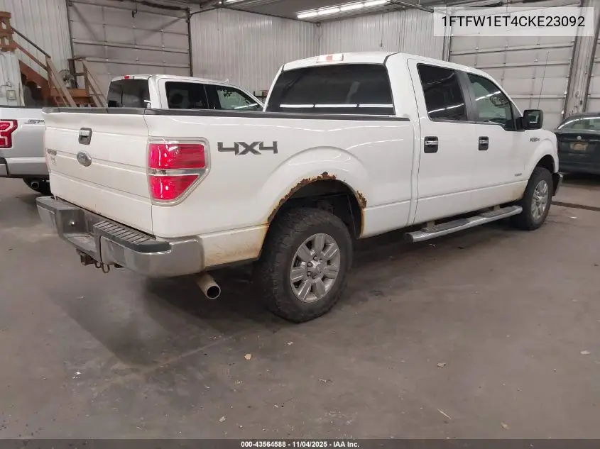 1FTFW1ET4CKE23092 2012 Ford F-150 Xlt