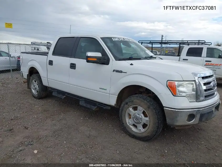 1FTFW1ETXCFC37081 2012 Ford F-150 Xlt
