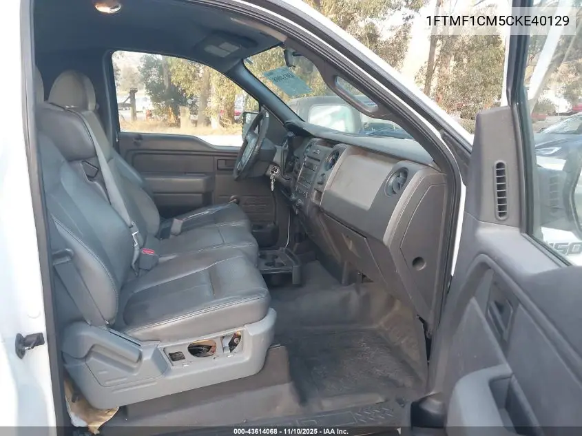 1FTMF1CM5CKE40129 2012 Ford F-150 Xl