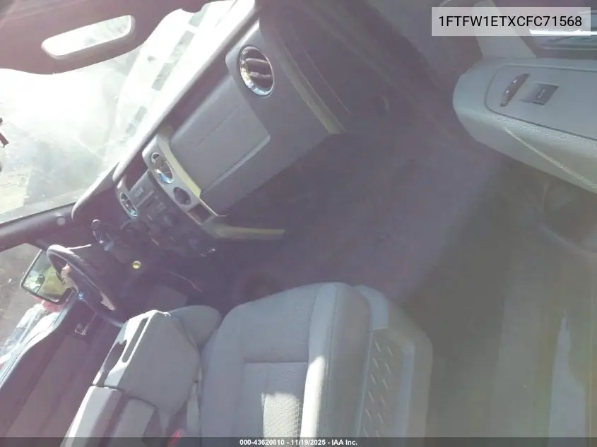 1FTFW1ETXCFC71568 2012 Ford F-150 Xlt