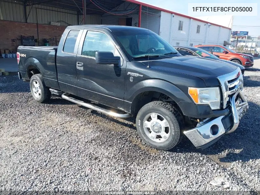 1FTFX1EF8CFD05000 2012 Ford F-150 Xlt