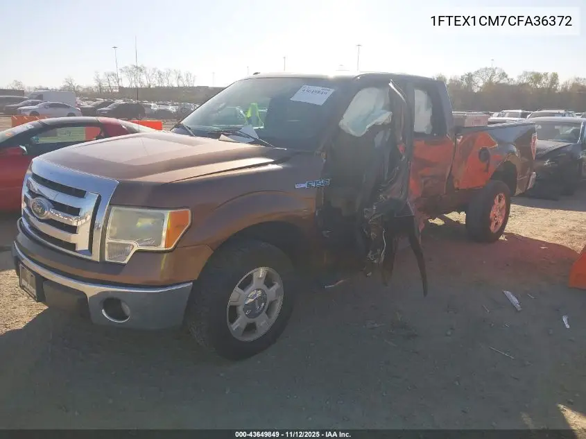 1FTEX1CM7CFA36372 2012 Ford F-150 Xlt