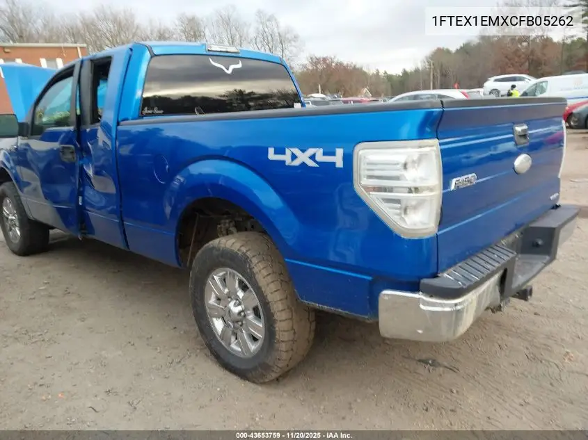 1FTEX1EMXCFB05262 2012 Ford F-150 Xlt