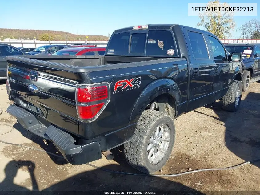 1FTFW1ET0CKE32713 2012 Ford F-150 Fx4
