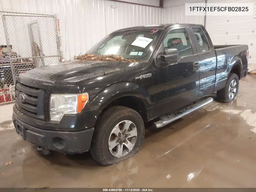 1FTFX1EF5CFB02825 2012 Ford F-150 Stx