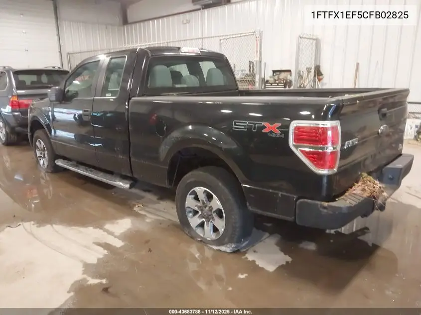 1FTFX1EF5CFB02825 2012 Ford F-150 Stx