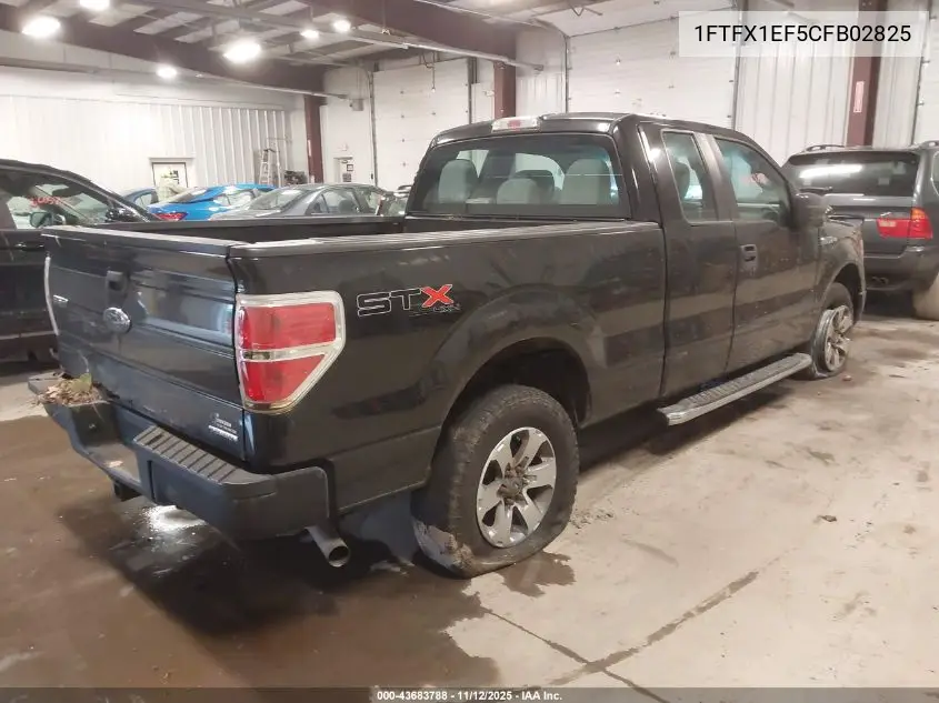 1FTFX1EF5CFB02825 2012 Ford F-150 Stx