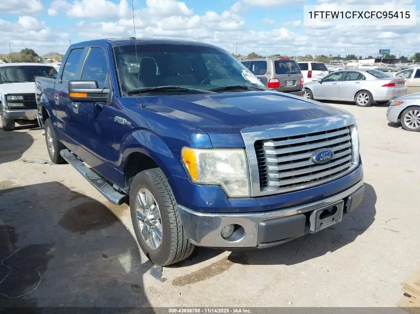 1FTFW1CFXCFC95415 2012 Ford F-150 Xlt