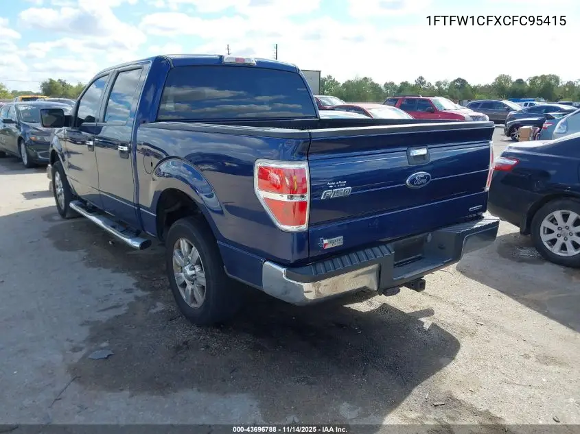 1FTFW1CFXCFC95415 2012 Ford F-150 Xlt