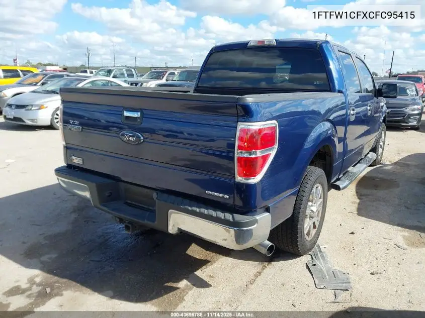 1FTFW1CFXCFC95415 2012 Ford F-150 Xlt