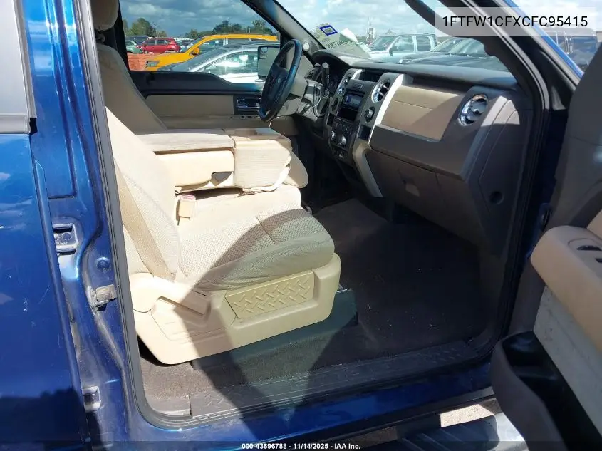 1FTFW1CFXCFC95415 2012 Ford F-150 Xlt
