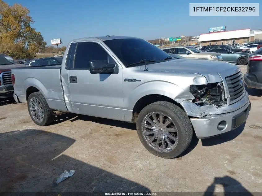 1FTMF1CF2CKE32796 2012 Ford F-150 Stx