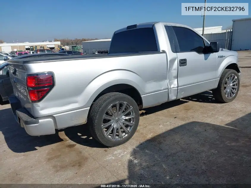 1FTMF1CF2CKE32796 2012 Ford F-150 Stx