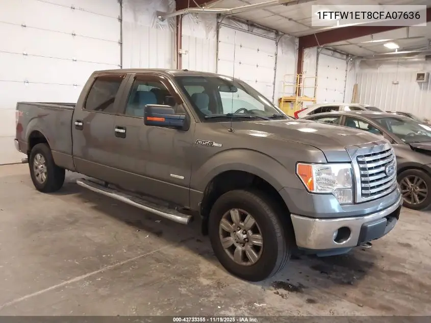 1FTFW1ET8CFA07636 2012 Ford F-150 Xlt