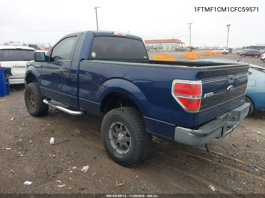 1FTMF1CM1CFC59571 2012 Ford F-150 Xl