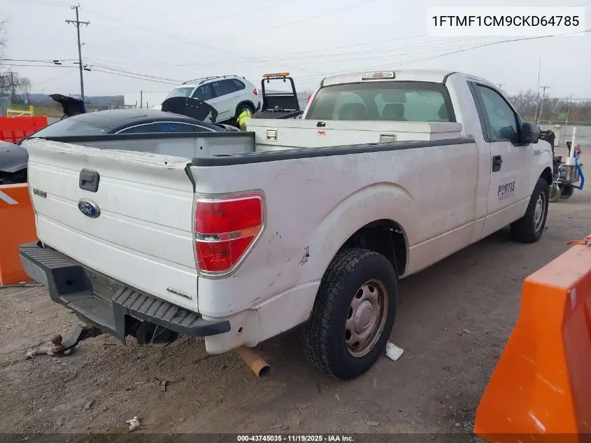 1FTMF1CM9CKD64785 2012 Ford F-150 Xl