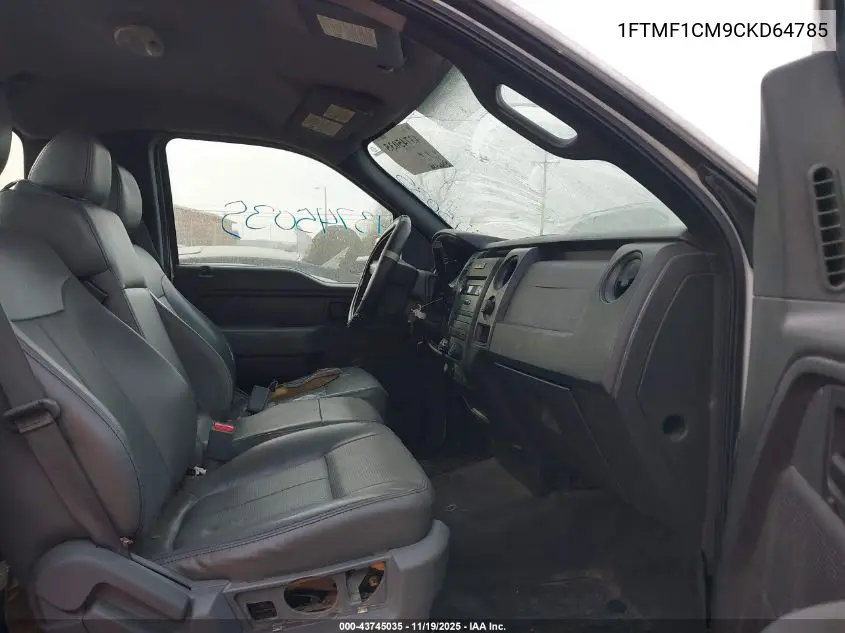 1FTMF1CM9CKD64785 2012 Ford F-150 Xl