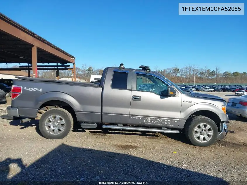 1FTEX1EM0CFA52085 2012 Ford F-150 Xlt