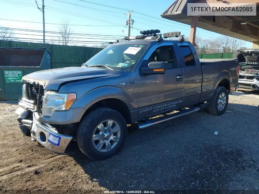 1FTEX1EM0CFA52085 2012 Ford F-150 Xlt