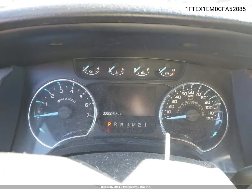 1FTEX1EM0CFA52085 2012 Ford F-150 Xlt