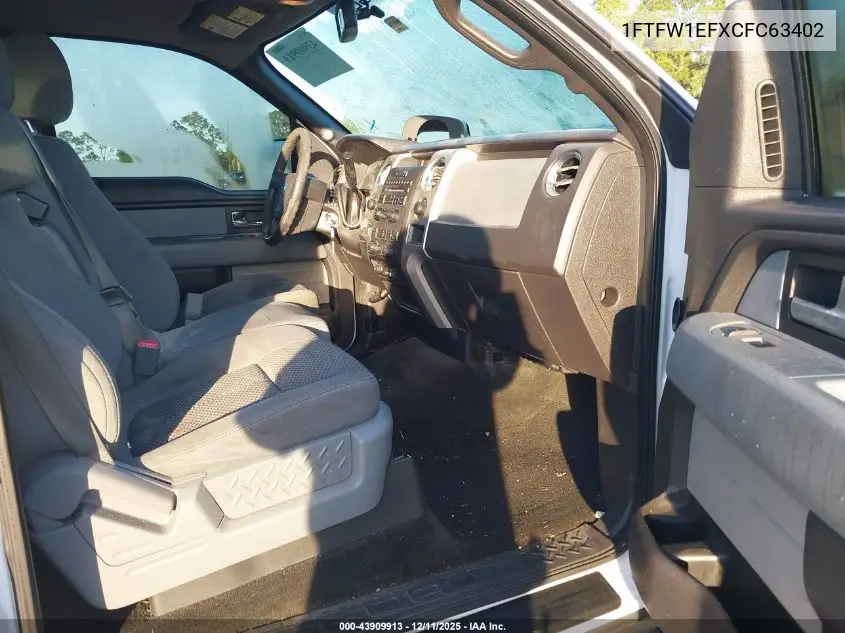 1FTFW1EFXCFC63402 2012 Ford F-150 Xlt
