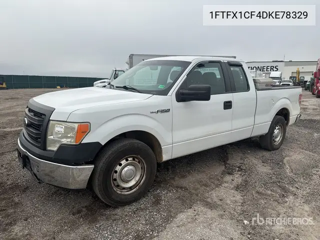 1FTFX1CF4DKE78329 2013 Ford F-150 2013 Ford F-150 Xl 4X2 Extended Cab Pickup