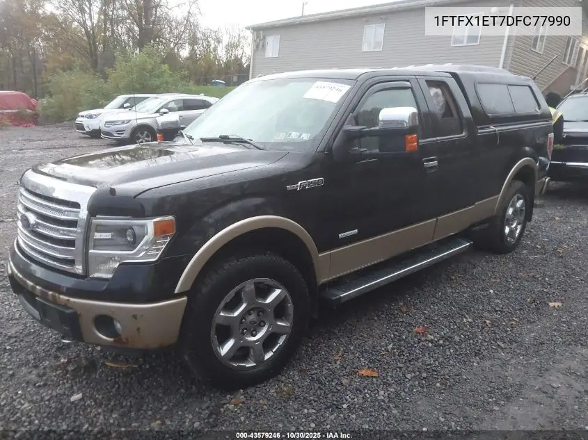 1FTFX1ET7DFC77990 2013 Ford F-150 Lariat