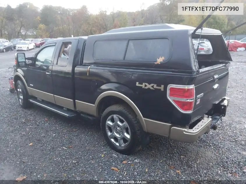 1FTFX1ET7DFC77990 2013 Ford F-150 Lariat