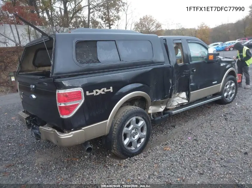 1FTFX1ET7DFC77990 2013 Ford F-150 Lariat