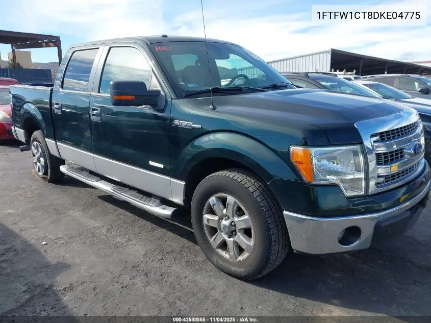 1FTFW1CT8DKE04775 2013 Ford F-150 Xlt