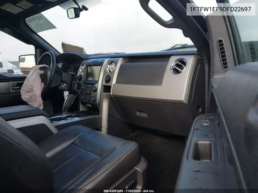 1FTFW1EF9DFD22697 2013 Ford F-150 Fx4