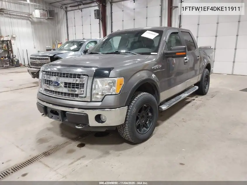 1FTFW1EF4DKE11911 2013 Ford F-150 Xlt