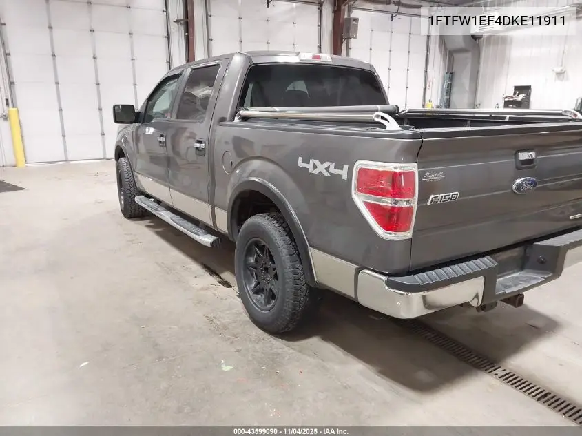 1FTFW1EF4DKE11911 2013 Ford F-150 Xlt