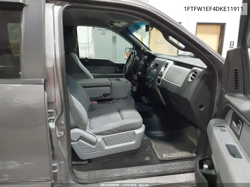 1FTFW1EF4DKE11911 2013 Ford F-150 Xlt