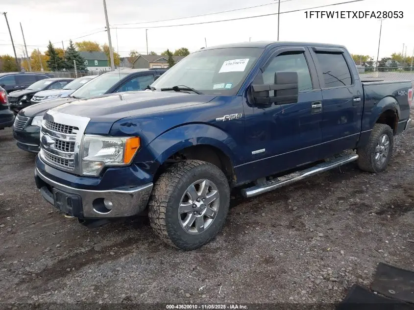 1FTFW1ETXDFA28053 2013 Ford F-150 Xlt